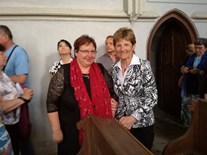 V Lomnici u Tišnava si připomněli 350 let od žehnání základního kamene kostela Navštívení Panny Marie 2. 6. 2019
