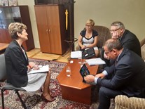 Jednání 14. července 2020 se zástupci Úřadu pro zastupování státu ve věcech majetkových a ŘSD ČR