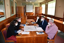 Jednání o cyklostezce Mladkov – Svitávka v Boskovicích 2.3.2021