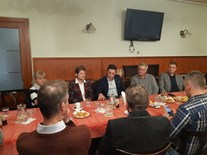 Setkání hejtmana JMK Jana Grolicha se zastupiteli města Kunštát 21. 3. 2022