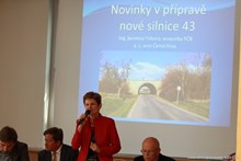 Beseda k nové kapacitní silnici I/73 v Černé Hoře 9. 5. 2022 (1)