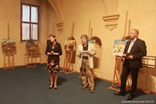 Vernisáž výstavy malíře Petra Bernarda v Senátu 24. 5. 2022 (1)