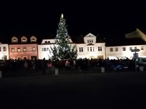 Rozsvícení vánočního stromu Kunštát 26. 11. 2022 (1)