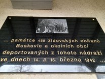 Výročí odsunu židovských občanů z Boskovic do koncentračních táborů za 2.světové války (1)