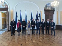 S delegací Senátu jsme navštívili parlament v Estonsku 16. 5. 2023