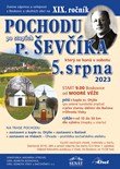 Pozvánka na Pochod po stopách pátera Ševčíka 5. 8. 2023
